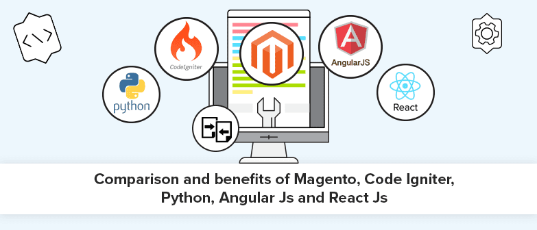Magento Vs Python Vs AngularJS Vs ReactJS