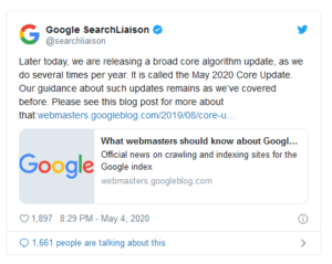 Google's announcement