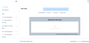 How to upload a video in Flicknexs Account