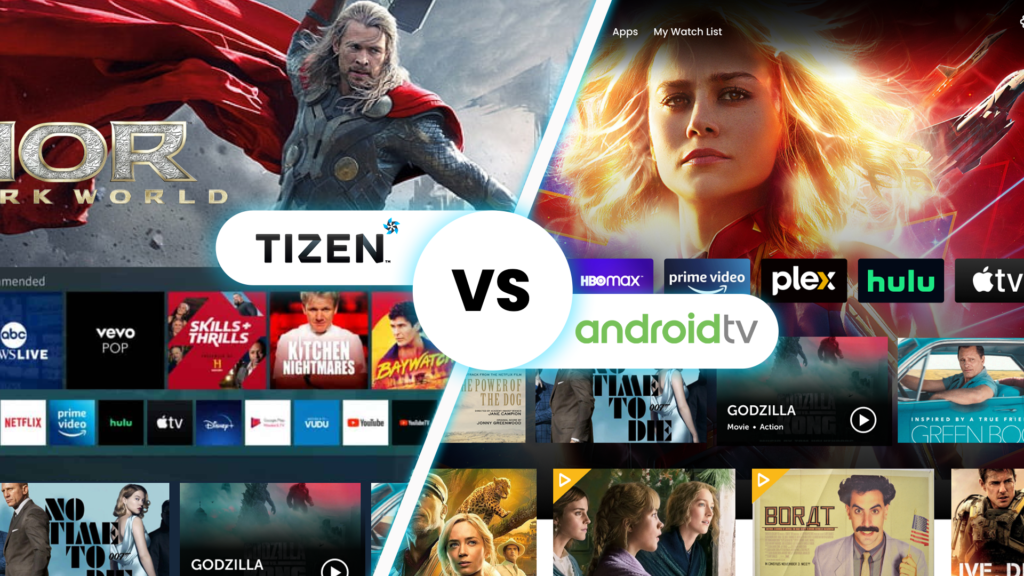Tizen vs android TV