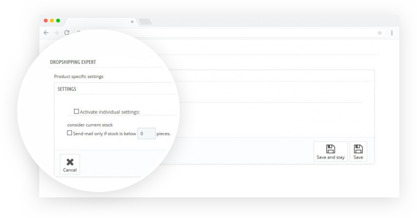 Integrate Dropshipper