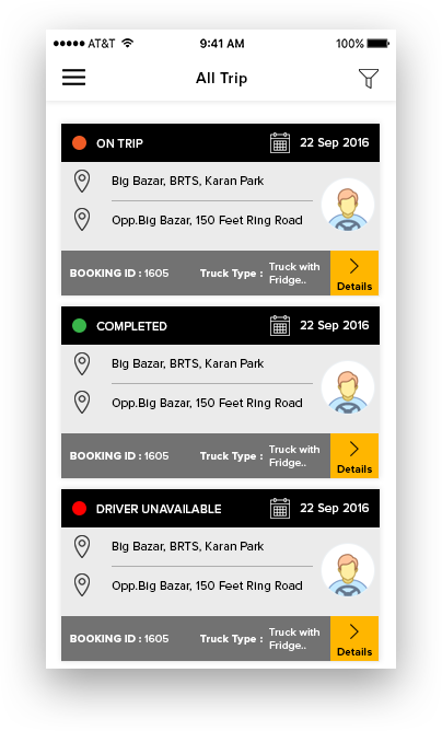 Ride hailing script